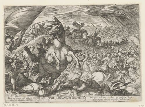 Iosue imperante sol constitit by Antonio Tempesta