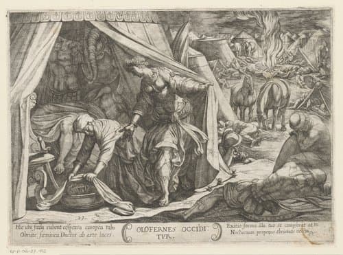 Oudtestamentische strijdscènes by Antonio Tempesta