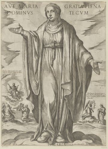 Maria by Antonio Tempesta