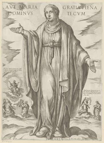 Maria by Antonio Tempesta