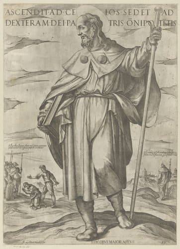 De heilige Jakobus de Meerdere by Antonio Tempesta