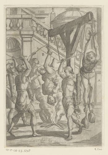 Varia tormentorum et supplicioru crudelium (...) by Antonio Tempesta