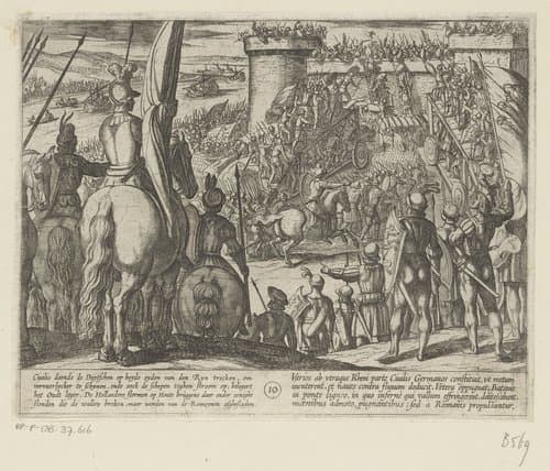 Batavorum cum Romanis Bellum by Antonio Tempesta