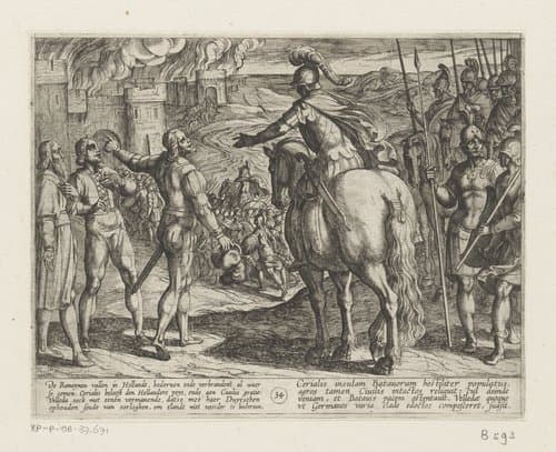 Batavorum cum Romanis Bellum by Antonio Tempesta