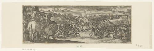 Gevechtsscènes (serie 2) by Antonio Tempesta
