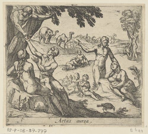 Het Gouden Tijdperk by Antonio Tempesta
