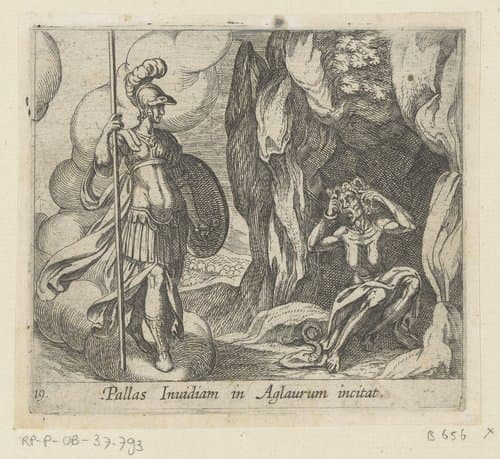 Metamorfosen van Ovidius by Antonio Tempesta