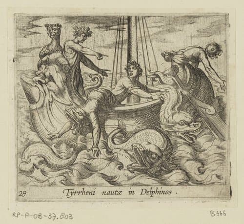 Metamorfosen van Ovidius by Antonio Tempesta