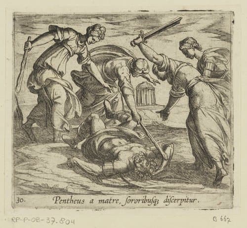 Metamorfosen van Ovidius by Antonio Tempesta