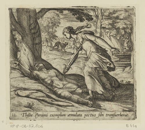 Metamorfosen van Ovidius by Antonio Tempesta