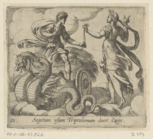 Metamorfosen van Ovidius by Antonio Tempesta