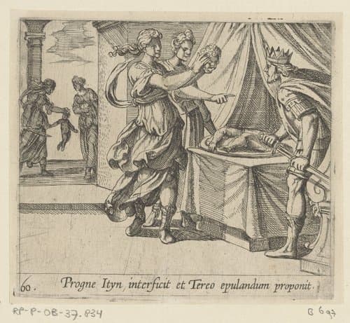 Metamorfosen van Ovidius by Antonio Tempesta