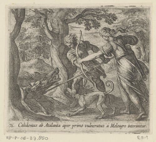 Metamorfosen van Ovidius by Antonio Tempesta