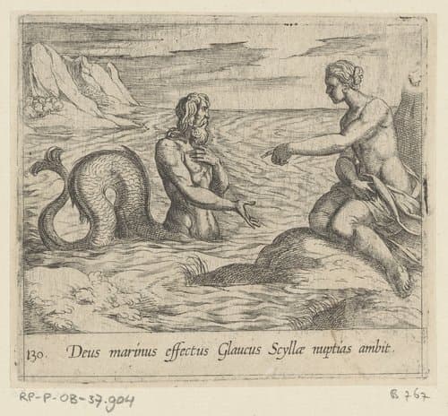 Metamorfosen van Ovidius by Antonio Tempesta
