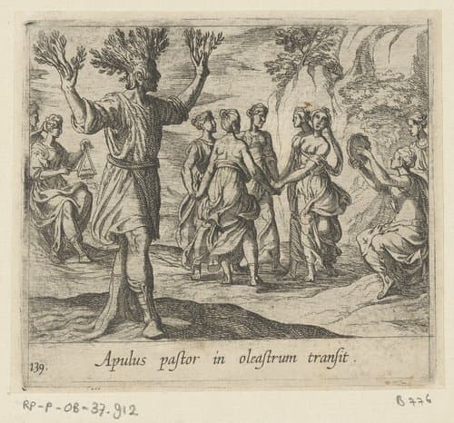 Metamorfosen van Ovidius by Antonio Tempesta