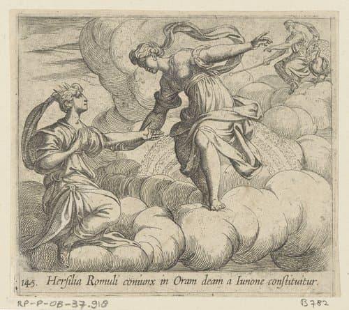 Metamorfosen van Ovidius by Antonio Tempesta