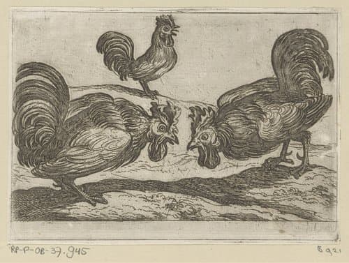 Vechtende dieren by Antonio Tempesta