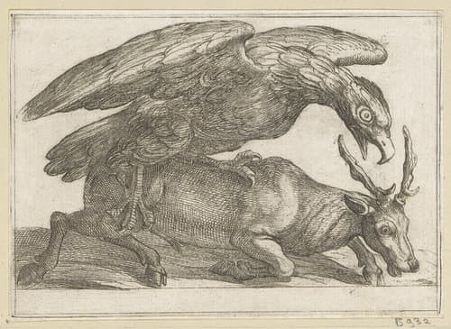 Vechtende dieren by Antonio Tempesta