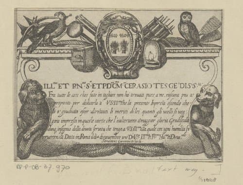 Primo libro di caccie varie by Antonio Tempesta