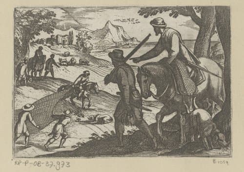 Jachtscènes (deel 2) by Antonio Tempesta