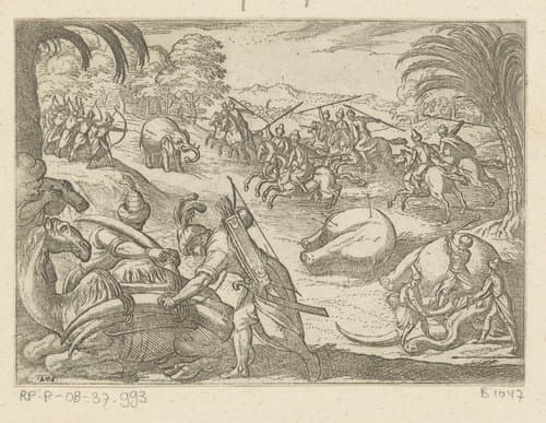 Jachtscènes (deel 2) by Antonio Tempesta