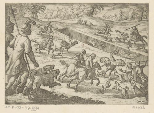Jachtscènes (deel 2) by Antonio Tempesta