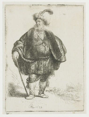 De Pers by Rembrandt van Rijn