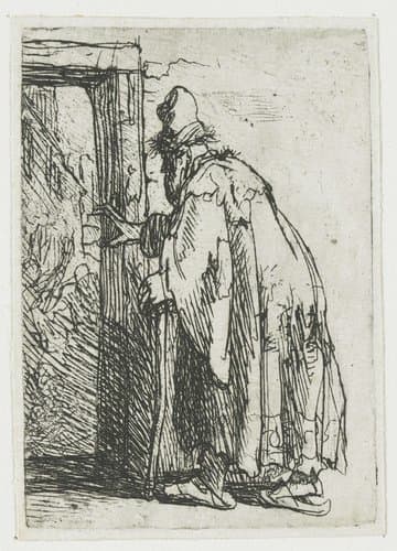 The blindness of Tobit: a sketch by Rembrandt van Rijn