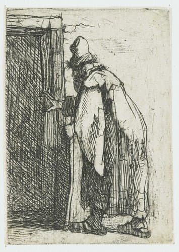 The blindness of Tobit: a sketch by Rembrandt van Rijn