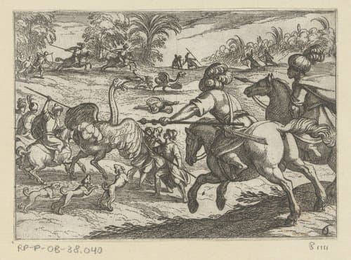 Jachtscènes (deel 3) by Antonio Tempesta
