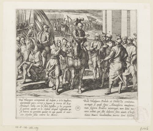 Historia Septem Infantium de Lara/ Historia de los Siete Infantes de Lara by Antonio Tempesta