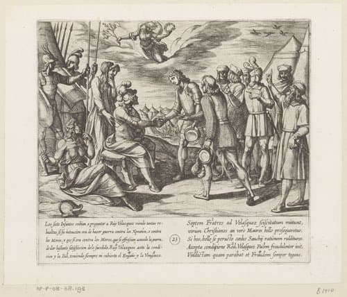 Historia Septem Infantium de Lara/ Historia de los Siete Infantes de Lara by Antonio Tempesta