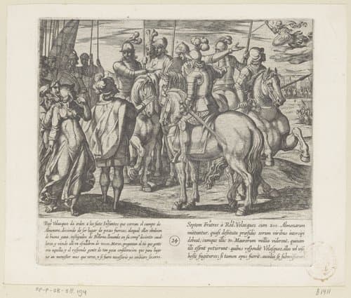 De zeven infanten van Lara by Antonio Tempesta