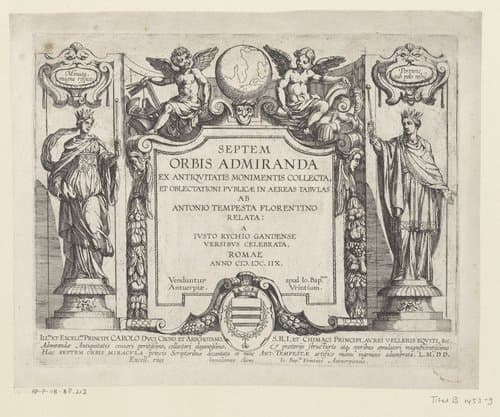 Septem orbis admiranda by Antonio Tempesta