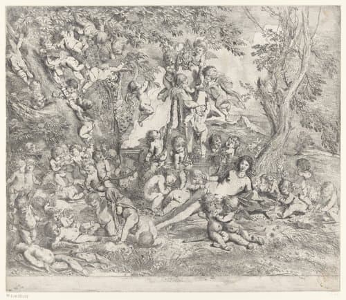 Tuin van Venus by Pietro Testa