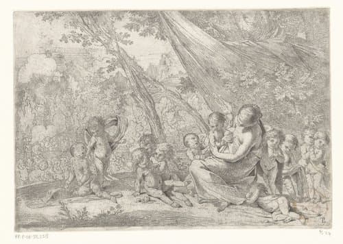 Tuin van Caritas by Pietro Testa