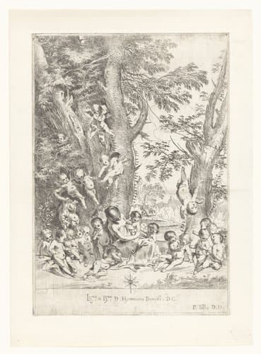 Tuin van Caritas by Pietro Testa