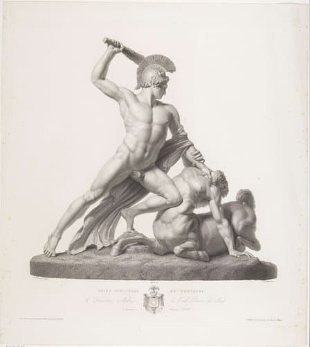 Sculpturen van Antonio Canova by Pietro Bettelini