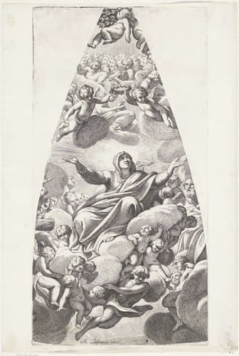 Hemelvaart van Maria by Carlo Cesio