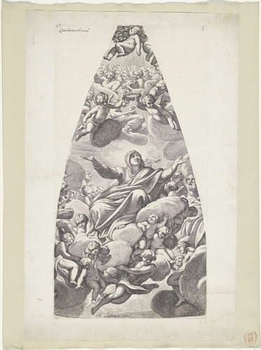 Hemelvaart van Maria by Carlo Cesio