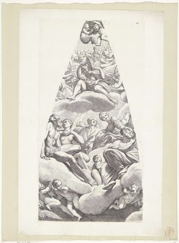 Hemelvaart van Maria by Carlo Cesio