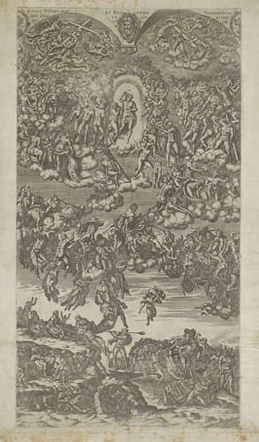 Laatste Oordeel by Ambrogio Brambilla