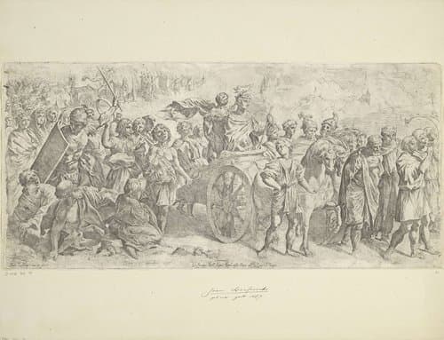 Triomf van een Romeins keizer