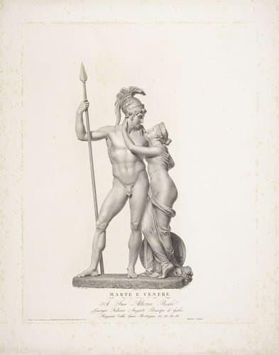 Sculpturen van Antonio Canova by Domenico Marchetti