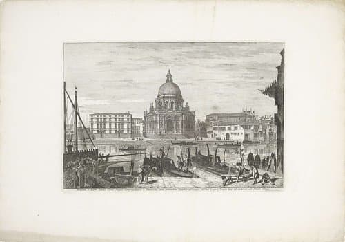 De S. Maria della Salute te Venetië by Michele Marieschi