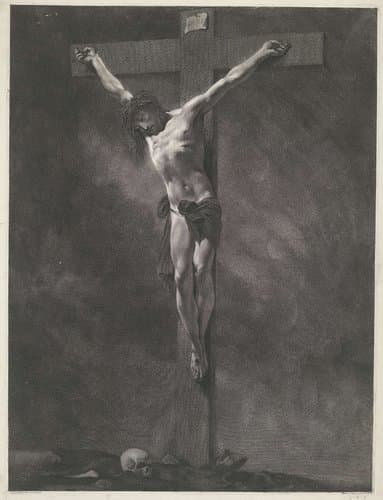Christus aan het kruis by Giovanni Marco Pitteri
