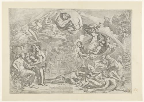 Allegorie van de Zomer by Pietro Testa