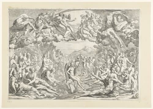 Allegorie van de Lente by Pietro Testa