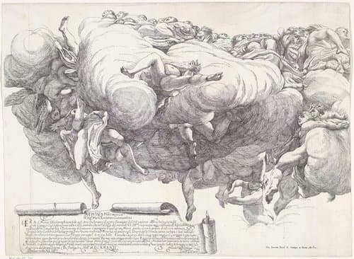 Hemelvaart van Maria (linker deel) by Giovanni Battista Vanni