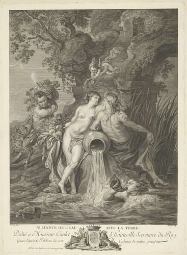Alliance de l'eau avec la terre by Vincenzo Vangelisti